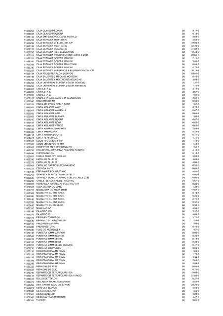 pliego de prescripciones técnicas para la conservación - Portal del ...