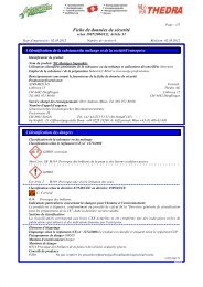 Fiche de donnÃƒÂ©es de sÃƒÂ©curitÃƒÂ©