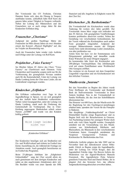 daten/ heimatbrief_2005.pdf - Ortsgemeinde Neupotz