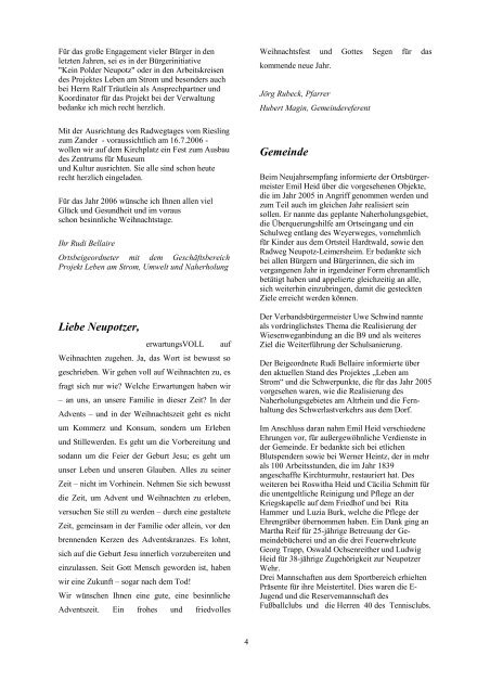 daten/ heimatbrief_2005.pdf - Ortsgemeinde Neupotz