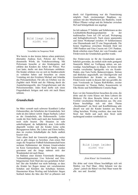 daten/ heimatbrief_2005.pdf - Ortsgemeinde Neupotz