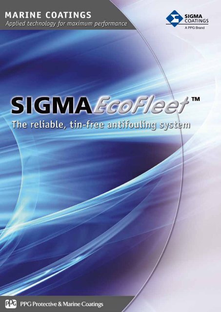 The reliable, tin-free antifouling system - Sigma | coatings