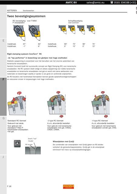 Roterende gereedschappen - Kotteren - Sandvik Coromant