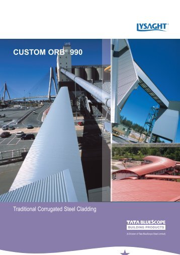 custom orb® 990 - Tata BlueScope Steel Ltd.