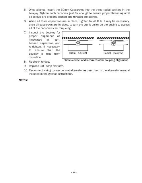 DC Genset / Watermaker Manual - Balmar