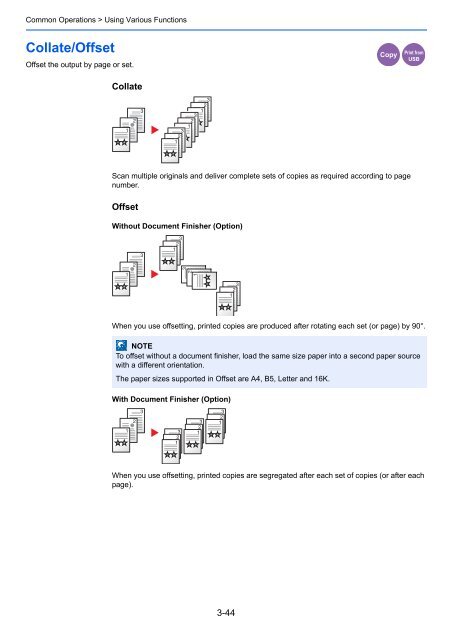 1 Display the screen. - UTAX UK