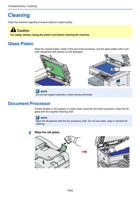 1 Display the screen. - UTAX UK