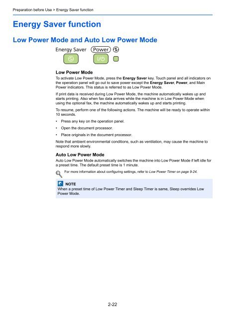 1 Display the screen. - UTAX UK