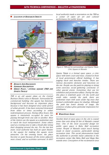 ACTA TECHNICA CORVINIENSIS - Bulletin of Engineering