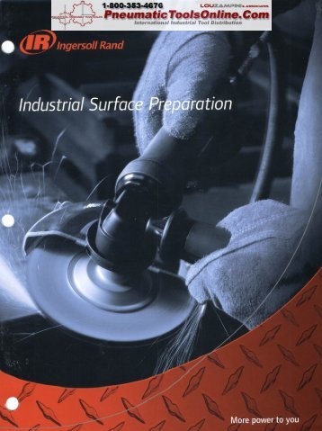 IR Ingersoll Rand Industrial Surface Preparation - Pneumatic Tools ...