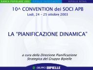 Dr. Alberto Agnelotti, Direttore Pianificazione Strategica ... - APB