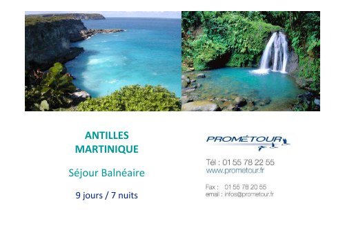 SÃ©jour Martinique - Prometour