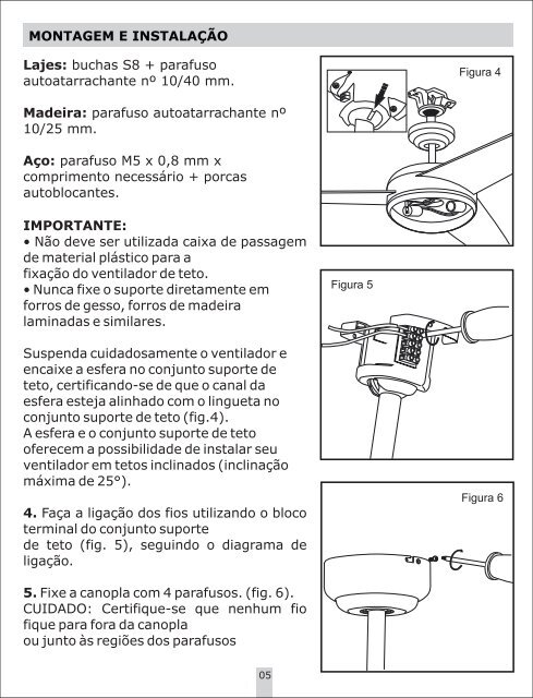 812 09 05 Rev0 UM Ventilador de Teto Air [778284] - Britânia