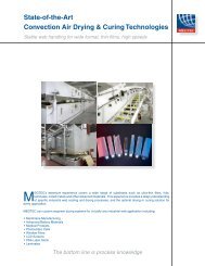 State-of-the-Art Convection Air Drying & Curing ... - Megtec Systems