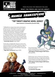 âtop tWenty graphiC noVeL seriesâ - SelfMadeHero