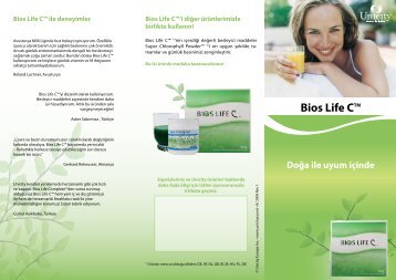 Bios Life CTM - Unicity