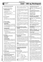 Zodin 1000 mg Weichkapseln - Trommsdorff GmbH & Co. KG