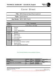 Imds-Material-Data-Sheet treatment