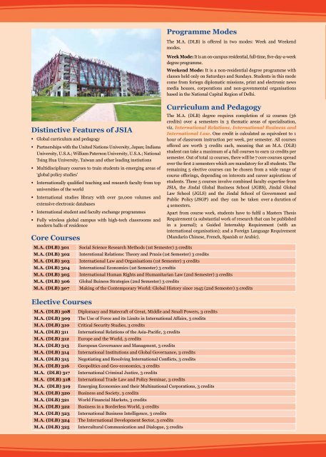 MA (DLB) - OP Jindal Global University