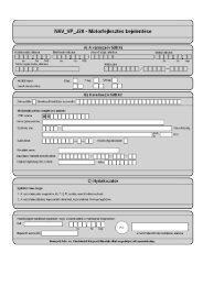 MotorfejlesztÃ©s bejelentÃ©se (683KB) - Nemzeti AdÃ³