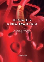 HISTORIA DE LA CLÃNICA HEMATOLÃGICA