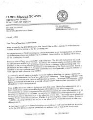 Letter to Parents - School Year 2013-2014 - Harry B. Flood Middle ...