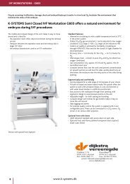 k-SySTEMS iVF Workstations