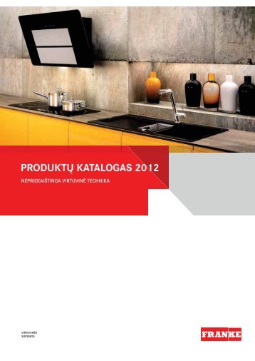 PRODUKTÅ² KATALOGAS 2012 - Sidabrinis krioklys