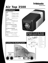 Air Top 3500 - Webasto