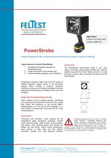 Feltest PowerStrobe