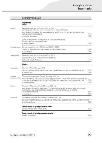 Sommario - Shop WKI - Wolters Kluwer Italia