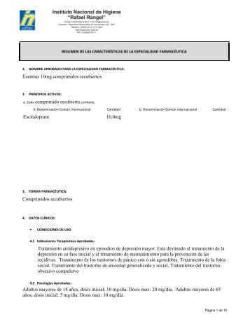 EVALUACIÓN INTEGRAL DE PRODUCTOS BIOLÓGICOS