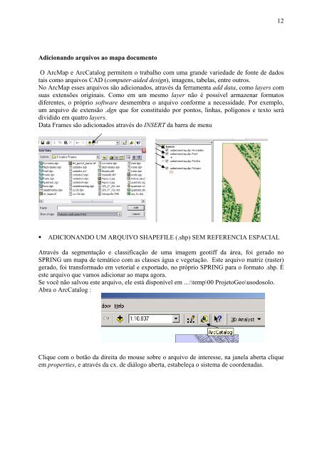 Projetos em Geoprocessamento - UFMG