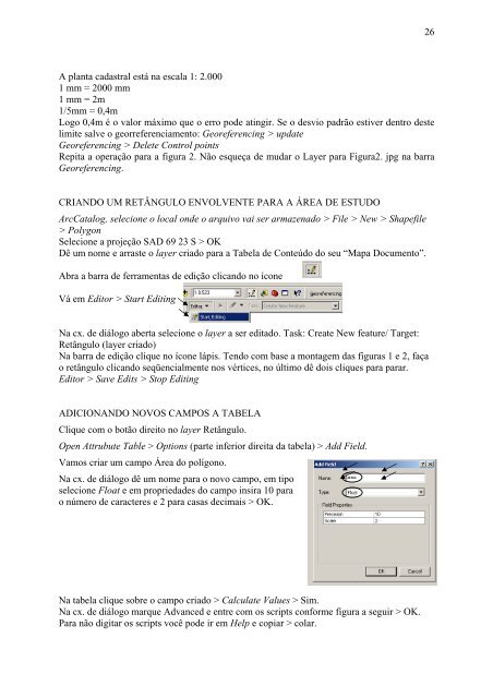 Projetos em Geoprocessamento - UFMG