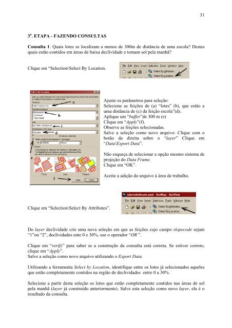 Projetos em Geoprocessamento - UFMG