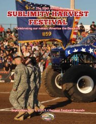 The 39th Annual Sublimity Harvest Festival