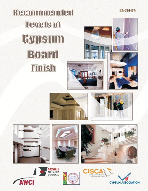 Gypsum Board Finish Levels