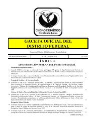 gaceta oficial del distrito federal - DelegaciÃ³n Miguel Hidalgo