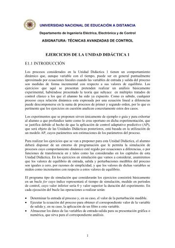 Ejercicios Unidad DidÃ¡ctica 1.pdf - Departamento de IngenierÃ­a ...