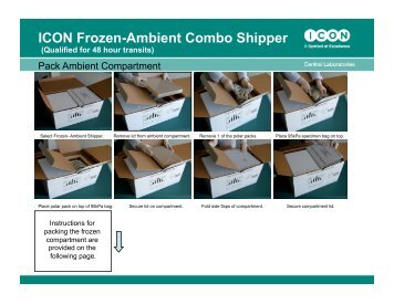 ICON Frozen-Ambient Combo Shipper - ICON plc