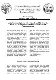 Vereinszeitung Jahrgang 2013 Ausgabe 35 Liebe ... - CMG-LE