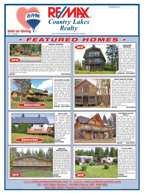 Country Lakes Realty