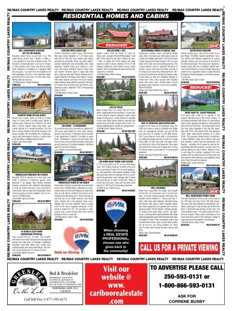 Country Lakes Realty