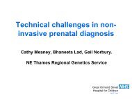 Technical challenges in non-invasive prenatal diagnosis