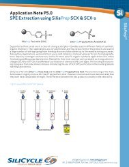 Application Note P5.0 SPE Extraction using SiliaPrep SCX ... - Silicycle