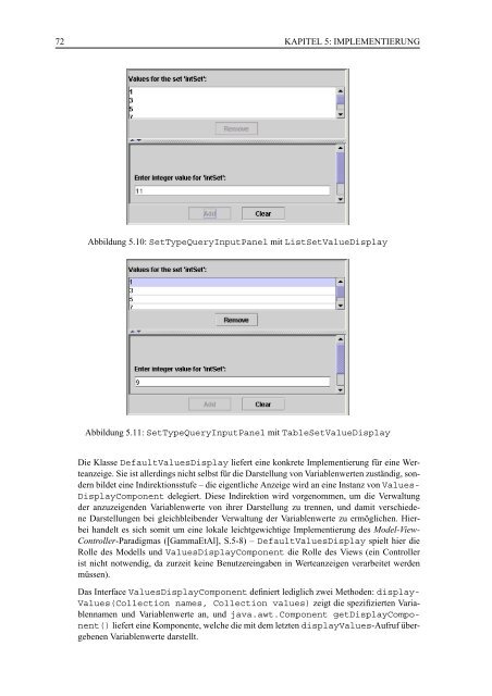 ODL-Sprachkonstrukte und interaktive Benutzerschnittstelle - TUM