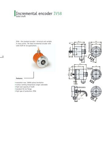 IV58 data sheet - SIKO Products