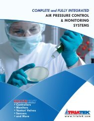 Triatek new hospital and lab brochure - Air Specialty Products