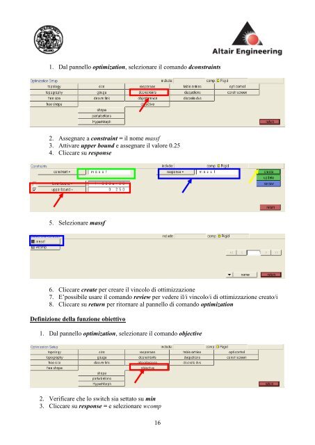 ottimizzazione topologica del braccio inferiore di una sospensione ...