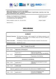 Draft Timetable - rempec